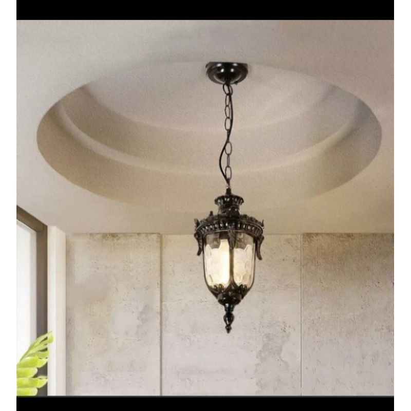lampu gantung outdoor - lampu teras luar - lampu gajebo type 06