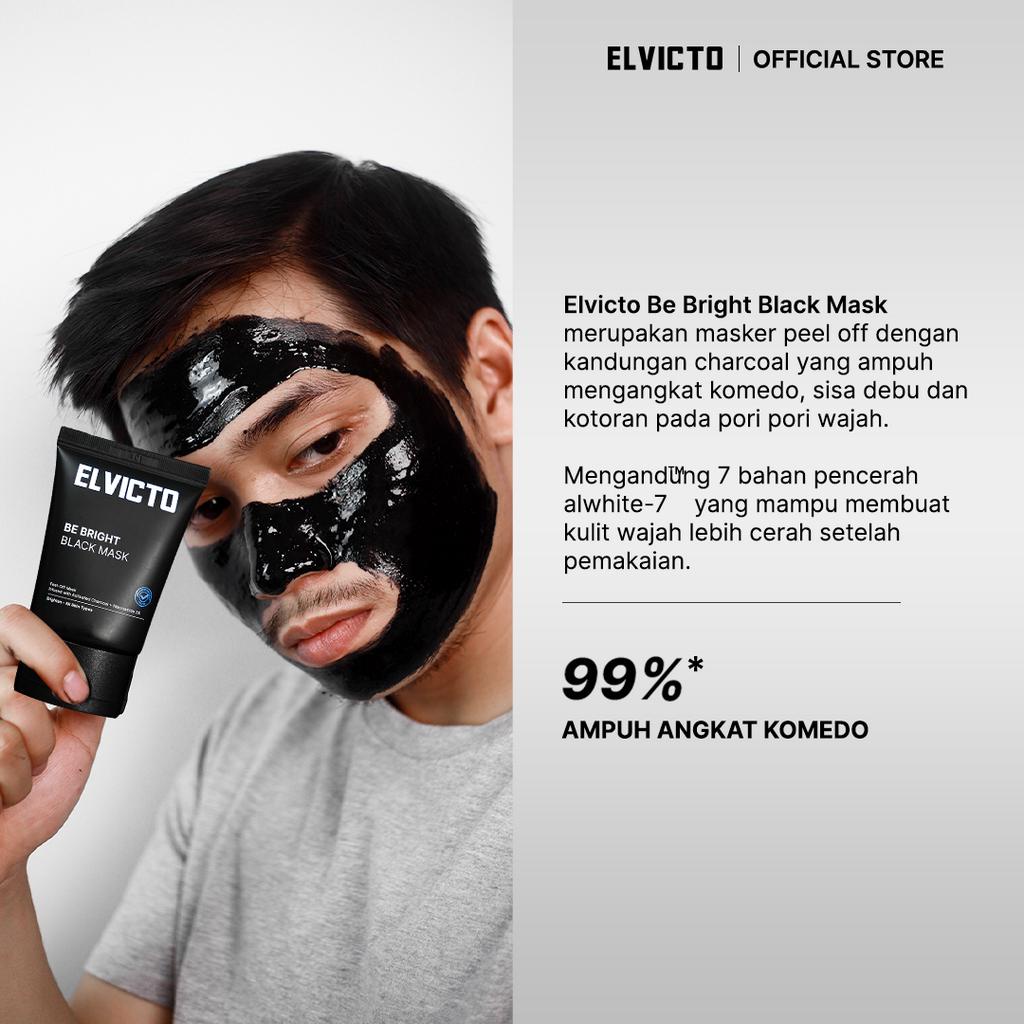 ELVICTO BE BRIGHT BLACK MASK