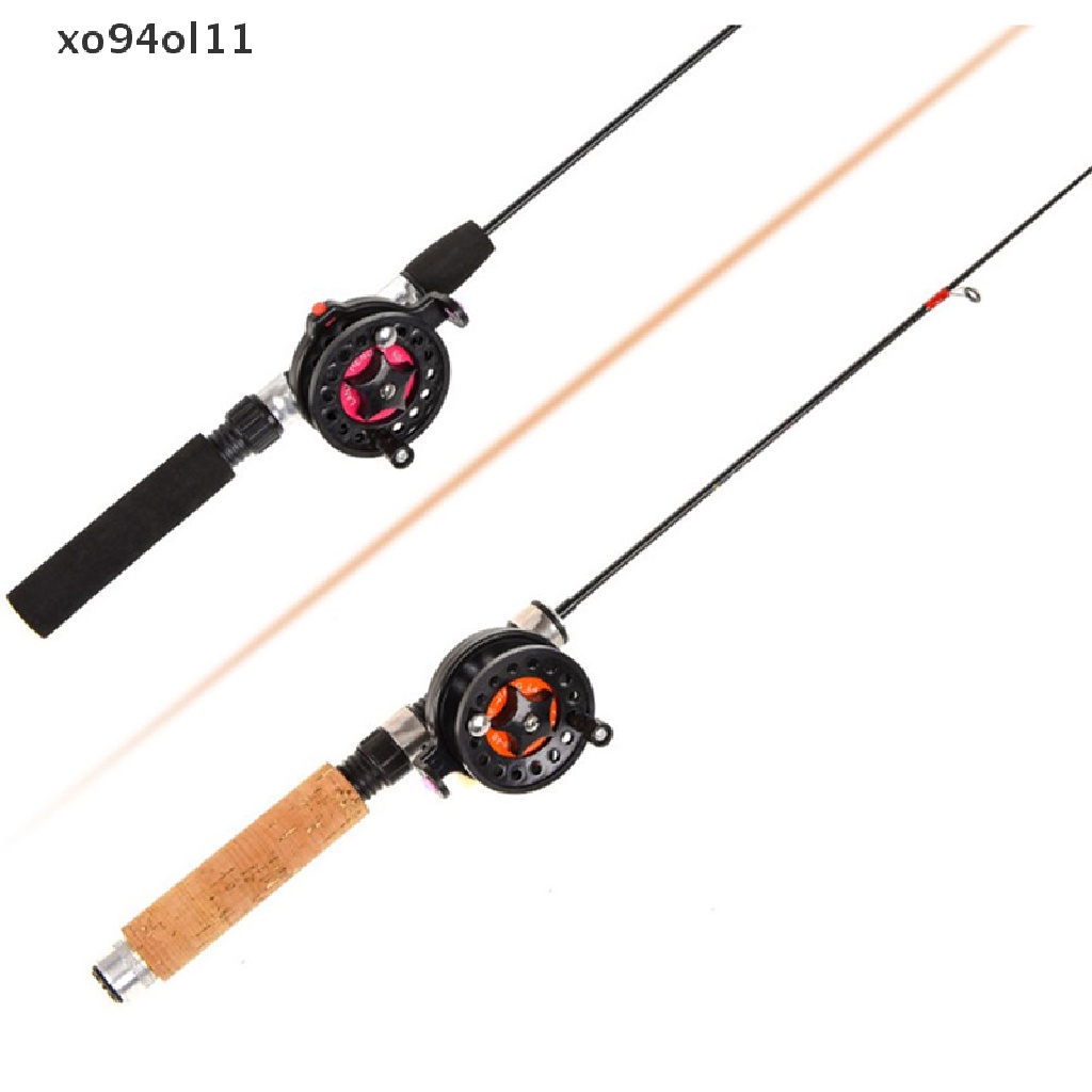 Joran Pancing Teleskopis Mini Portable Untuk Memancing Di Es / Musim Dingin