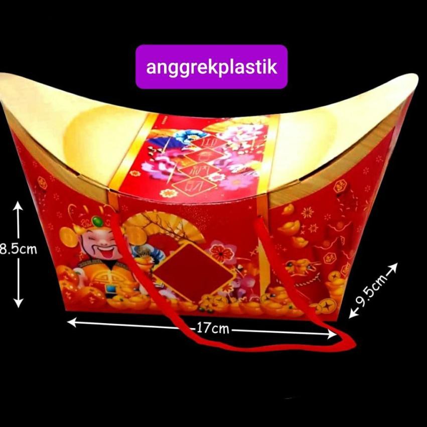 

Terlaris QDEJV Box Dus Kardus Kemasan Imlek 90 Stok Banyak
