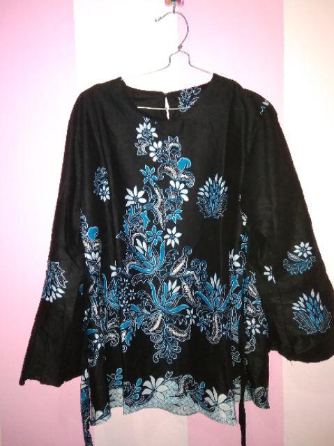 Jumbo Shinta / Atasan Pria Big Size Jumbo Xl Ld 110 / Atasan Batik Wanita Fitri Batik Asifa Fashion