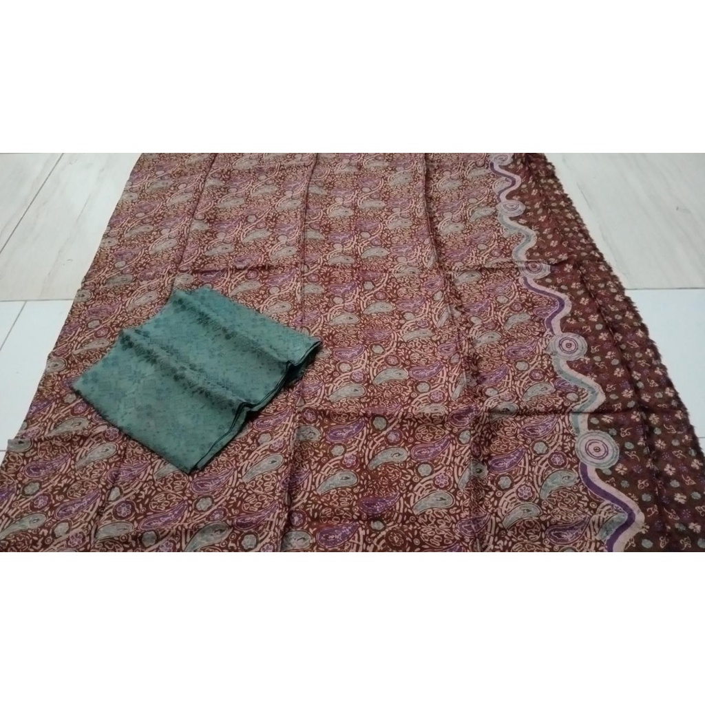 BATIK TRUSMI HAFIYAN SET BATIK VISCOSE BATIK PREMIUM MEGA MENDUNG BATIK WANITA BATIK PRIA BATIK SARI