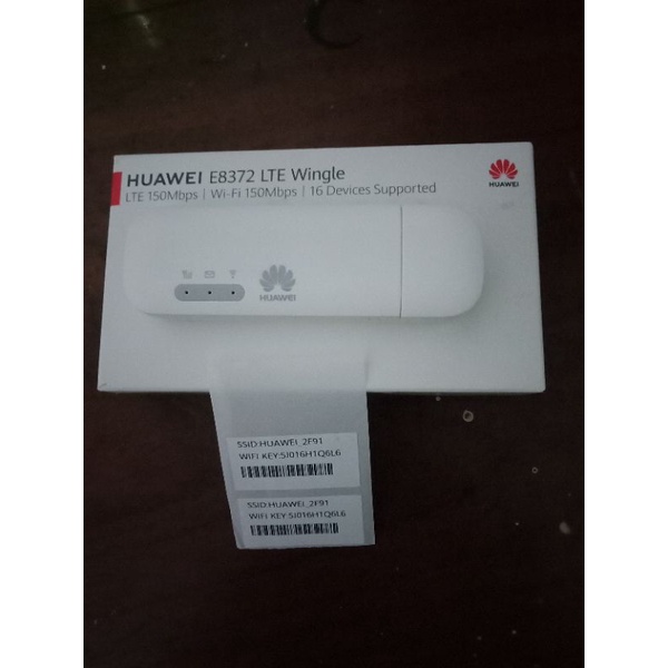 Huawei 4G wingle E8372 (Modem Bekas)