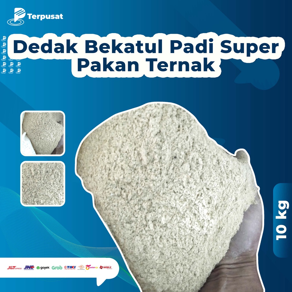 Bekatul Per 10 kg Bekatul Padi Dedak Padi Super Makanan Ayam Pakan Ayam