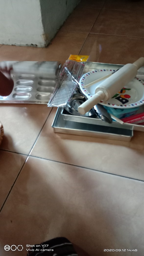 Loyang Kue Lidah Kucing Kecil 18