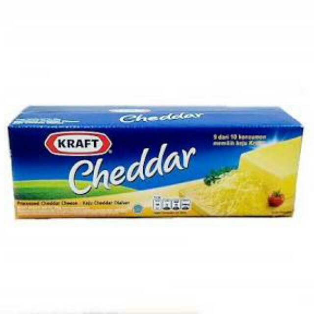 

Keju Cheddar Kraft 2 Kg