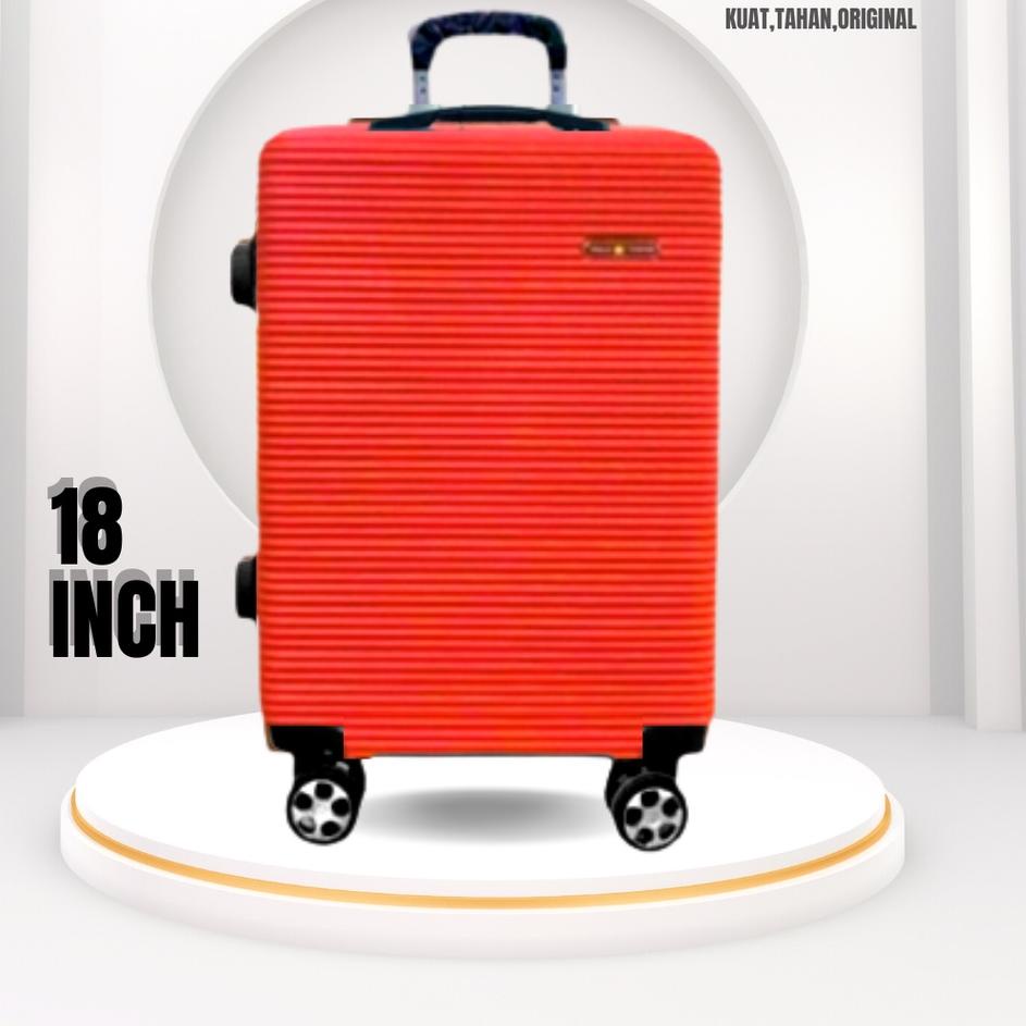 Pusat Importir Koper 18 inch Polo ukuran kabin/koper fiber hardcase/koper murah/koper cabin/koper pr