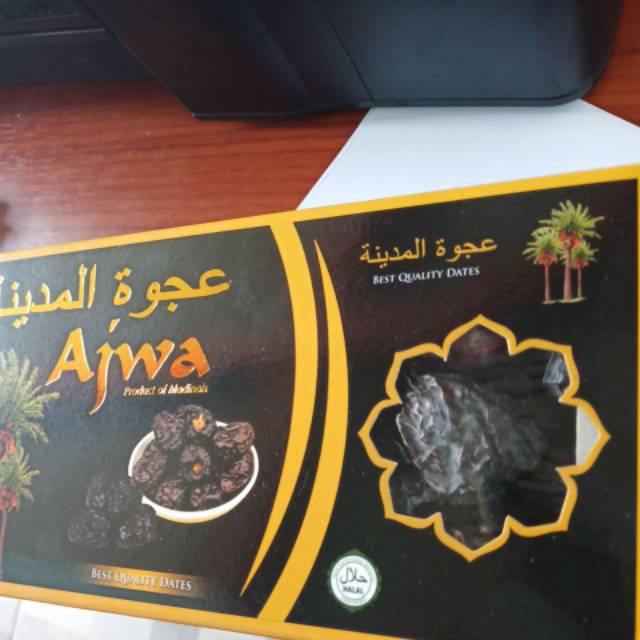 

Kurma ajwa / nabi ukuran 1kg