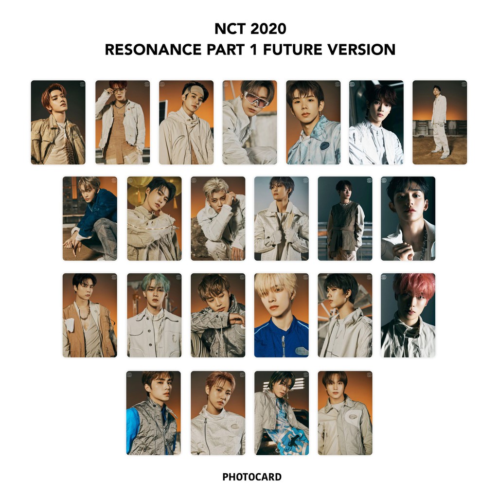 Photocard NCT 2020 Resonance Pt. 1 Isi 23 pcs