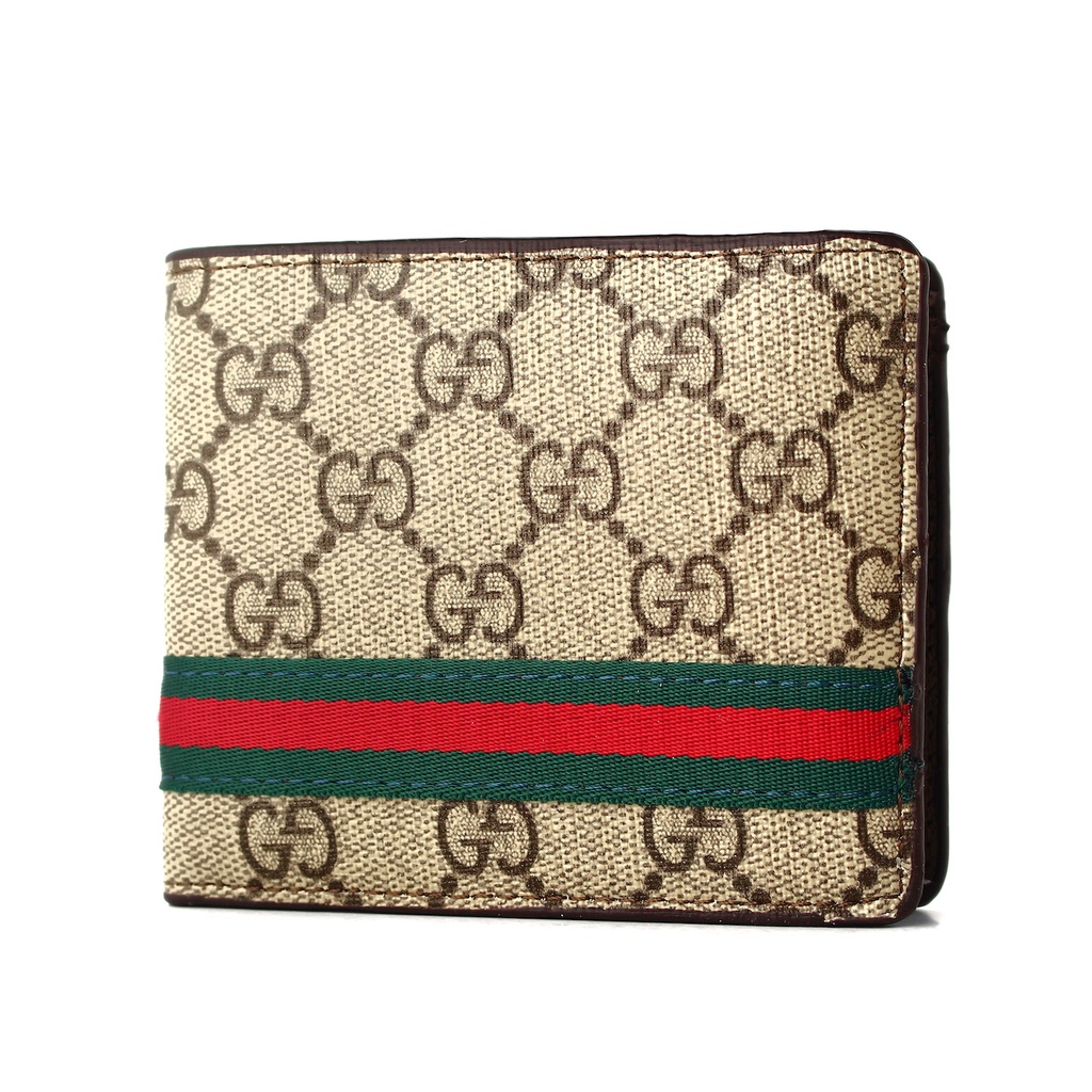 TOKOKOE - Dompet Pria model Tidur bahan Kulit Dompet Lipat dengan Box Exclusive - GC Big Logo