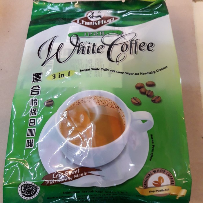 

Chek Hup White Coffee 3 in 1 Less Sweet