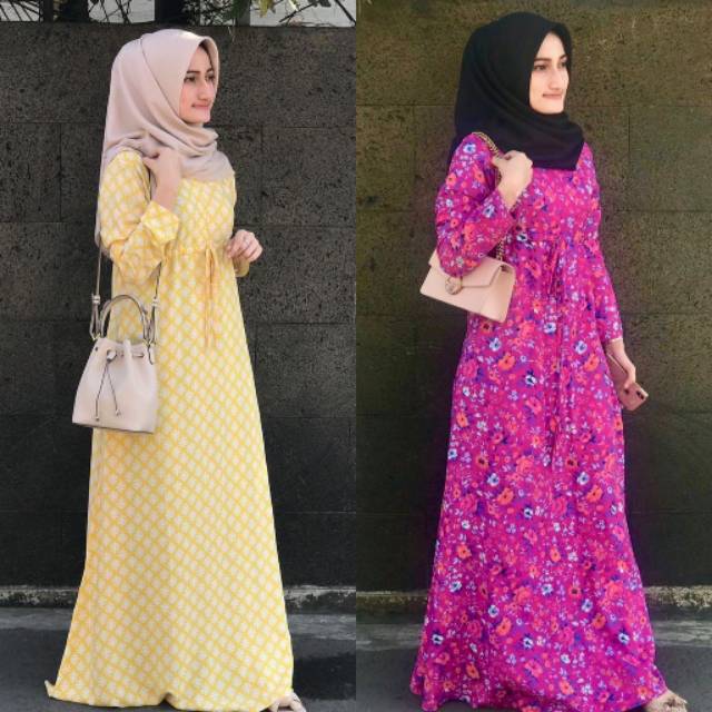 Yasmin Simple Dress by Nadeea