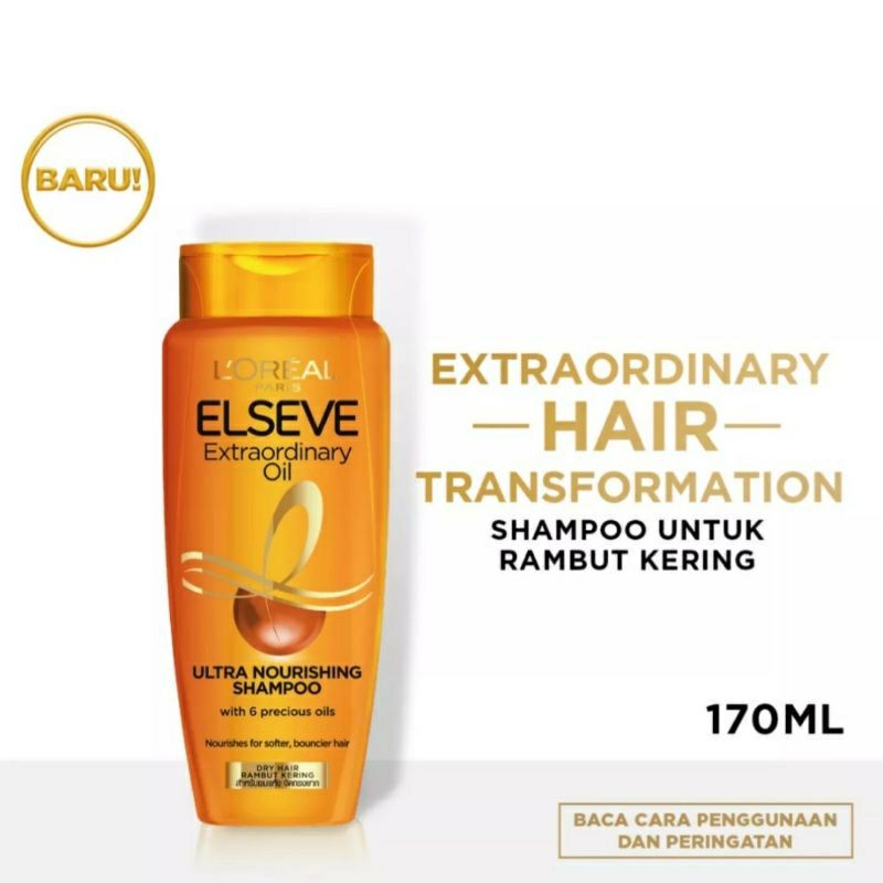 L’Oreal Paris Elseve Extraordinary Oil Ultra Nourishment Shampoo 170ml