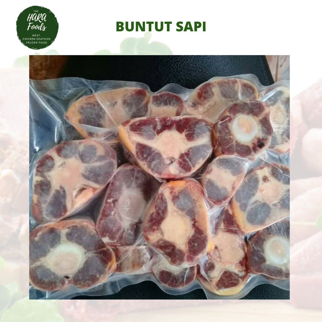 

Buntut sapi center cut 500 gram/ 1000 gram