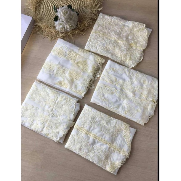 Kain kebaya bordir | bahan kebaya | bahan biordir | atasan wanita bali