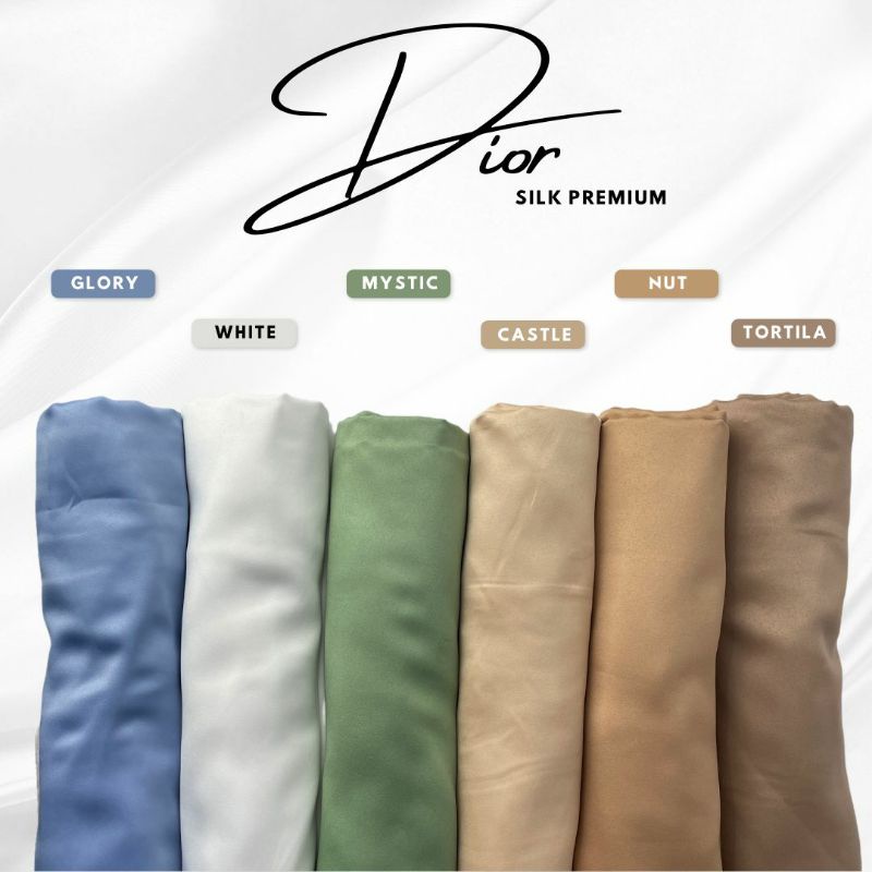 BAHAN KAIN DIOR SILK PREMIUM