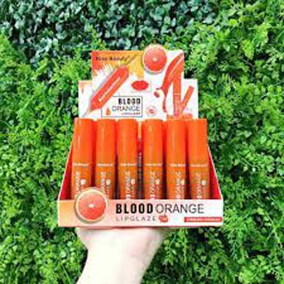 Lip Cream Kiss Beauty Blood Orange Lip Gloss