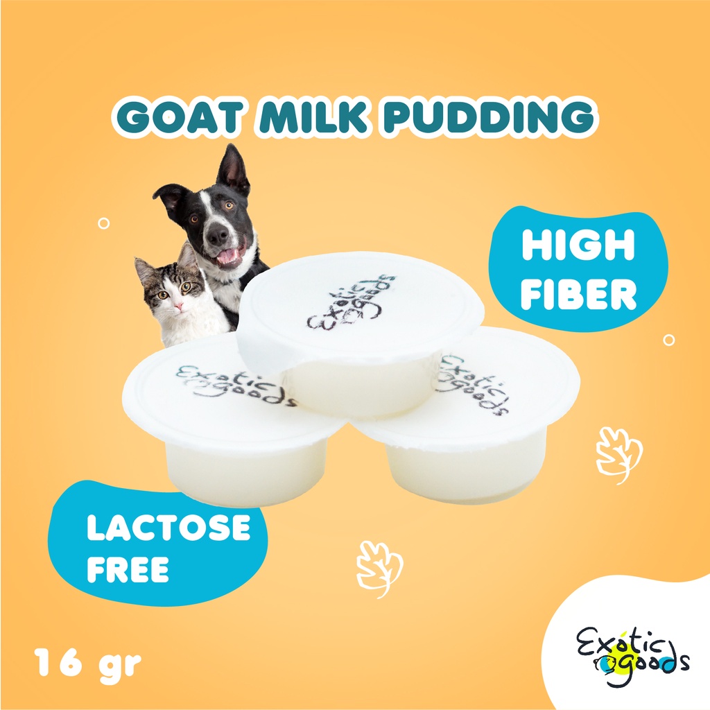 GOAT MILK PUDDING JELLY 1 CUP 16g GOAT MILK JELLY SUSU KAMBING JELLY HEWAN JELLY SUGAR GLIDER GOAT JELLY KUCING GOAT JELLY ANJING SNACK SUSU SUGAR GLUDER SNACK SUSU KUCING SNACK ANJING GOAT JELLY GOST PUDDING