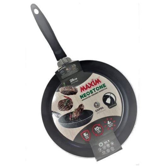 NEOSTONE FRYPAN 28cm NS /  WAJAN KERAMIK / FRYPAN MAXIM / WAJAN MAXIM