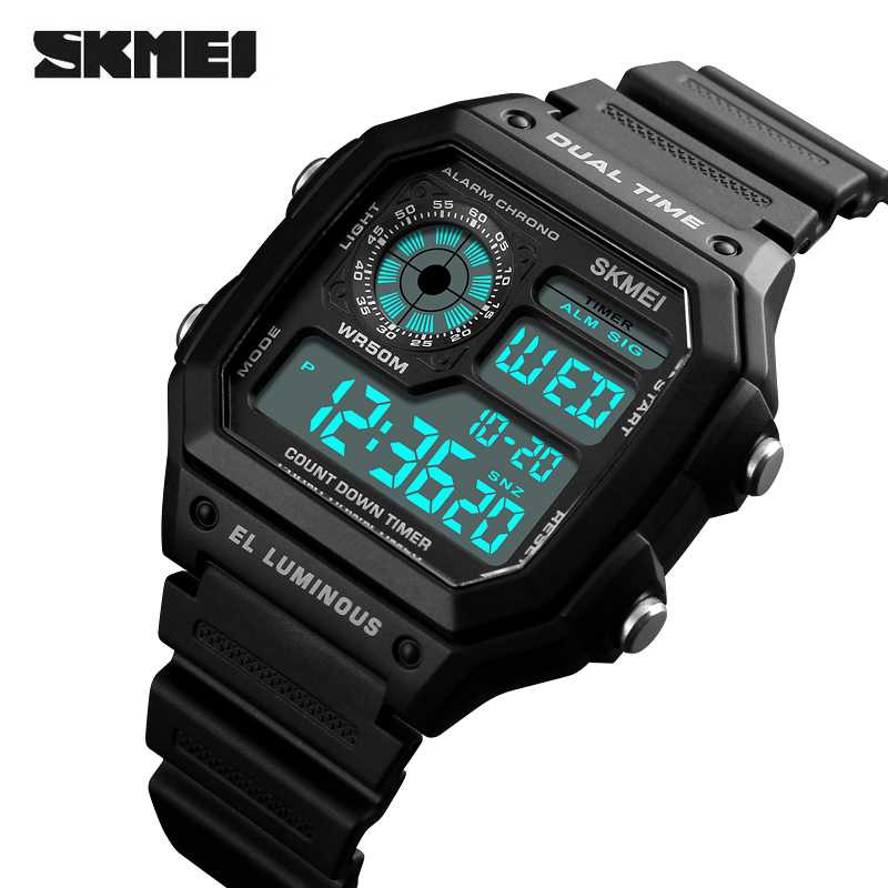 IDN - SKMEI Jam Tangan Digital Pria - 1299