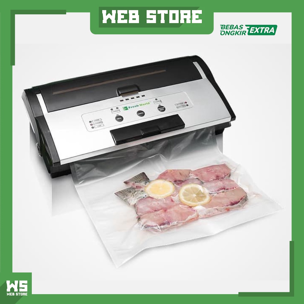 Vacuum Sealer Vakum Freshworld FW3150 FW-3150 Mesin Pengemas Makanan Kering Basah Tiup