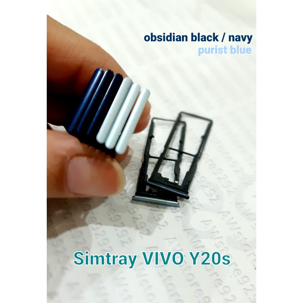 Slot Tempat Dudukan Kartu Simcard VIVO Y20s Sim card Lock Simtray Sim Tray VIVO Y20s