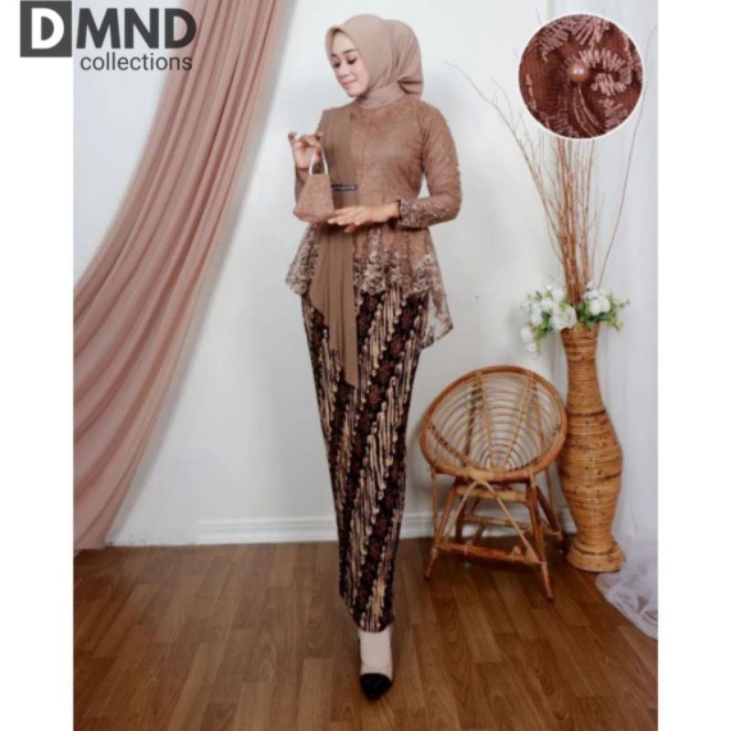 SETELAN BLUSE SELENDANG/KEBAYA MODERN/KEBAYA WISUDA/KEBAYA KONDANGAN/KEBAYA TERLARIS