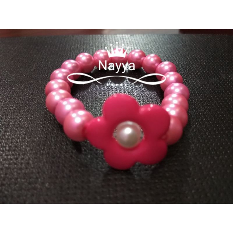 gelang imitasi anak perempuan mutiara sintetis mix pandora