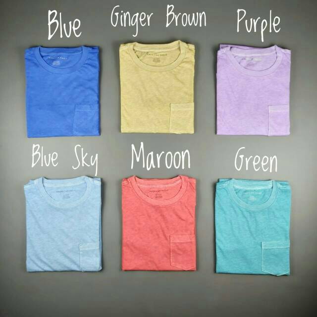 Kaos American Eagle Pocket Tee Original