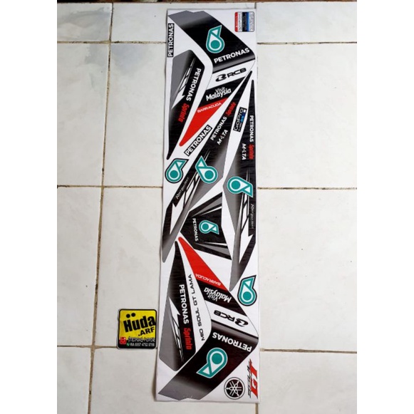 striping variasi Mio soul GT petronas hitam