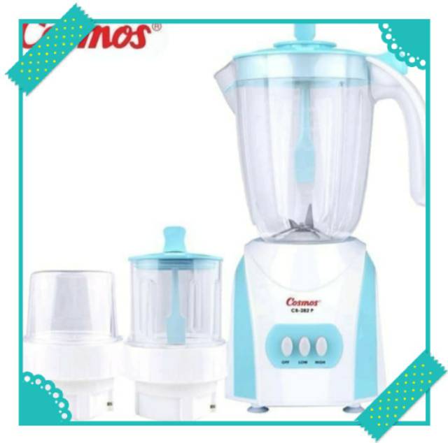 COSMOS Blender Plastik 2 Liter CB-282P - Juicer - Blender serbaguna - belender - set paket blender