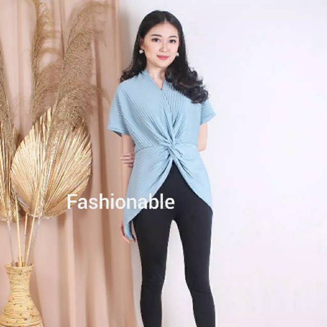 Blouse Plisket Premium