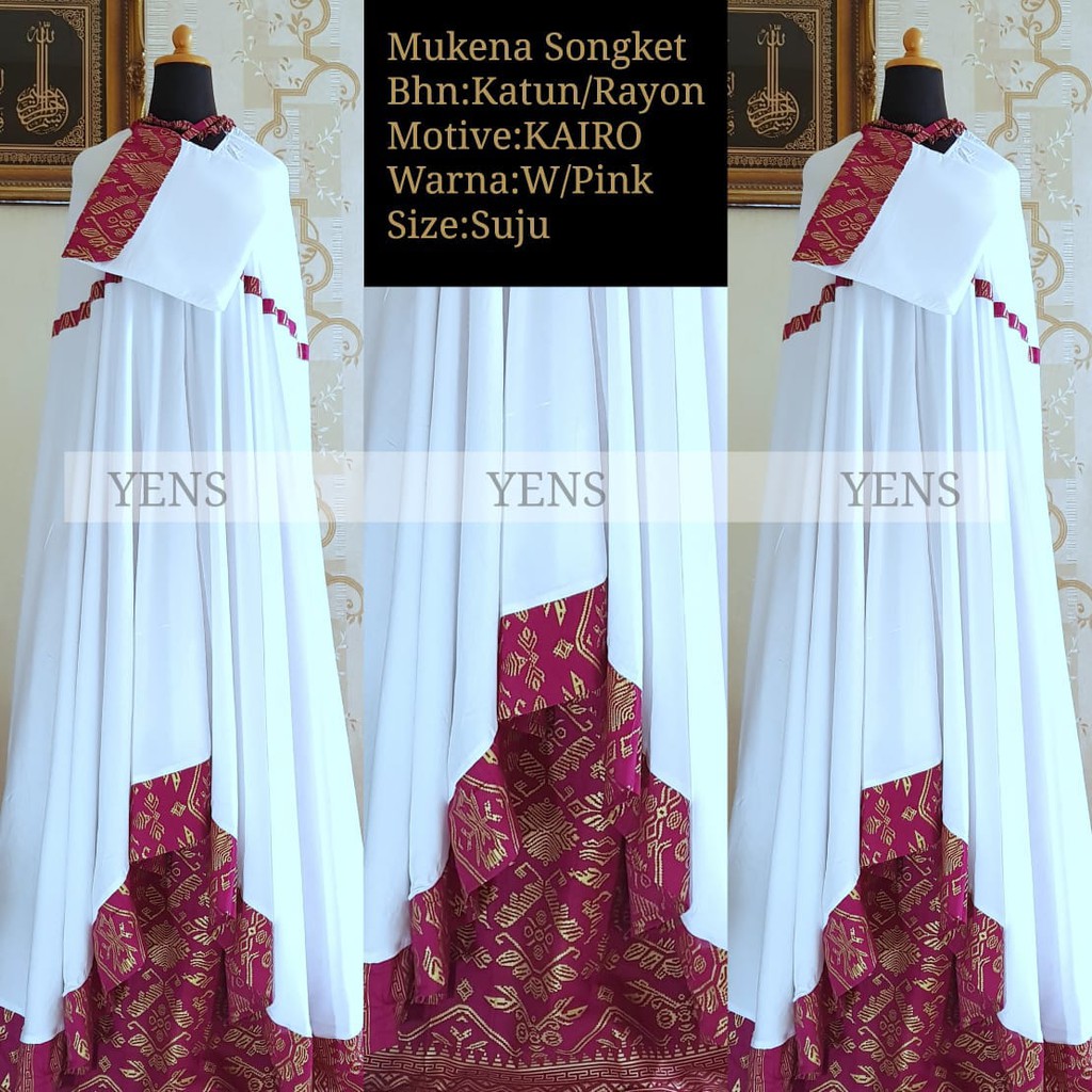 Mukena Bali songket prada Diamond