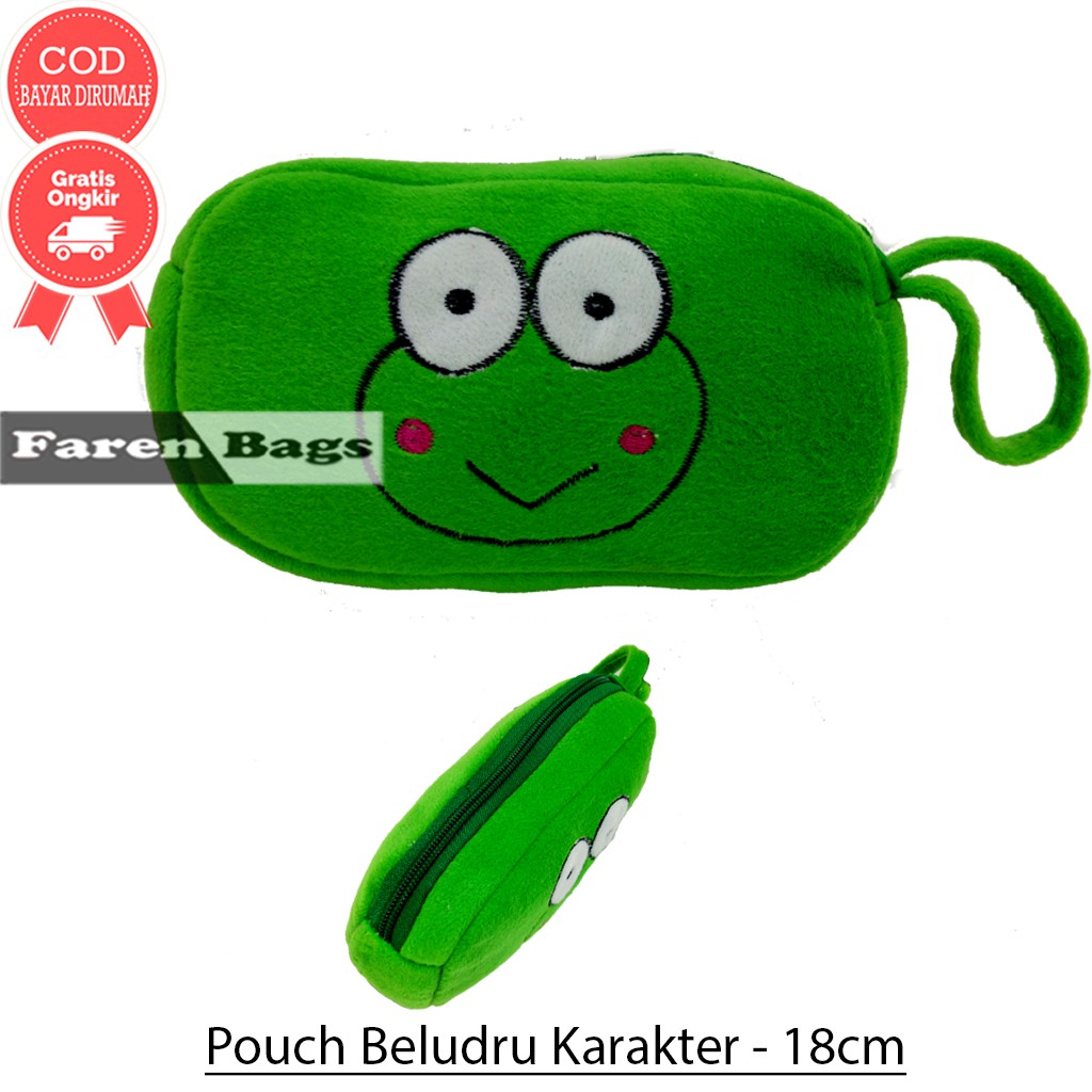 Tempat pencil dompet Karakter/Ziper Pouch Kosmetik Motif/pouch dompet serbaguna Lucu karakter