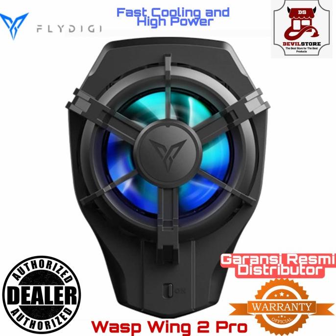 Flydigi Wasp Wing 2 Pro Super Fast Fan Cooling For Gaming Phone cooler