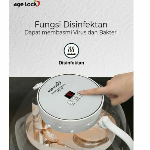 AGE LOCK TUDUNG SAJI PEMANAS DAN DESINFEKTAN | AGE LOCK FOOD WARMER