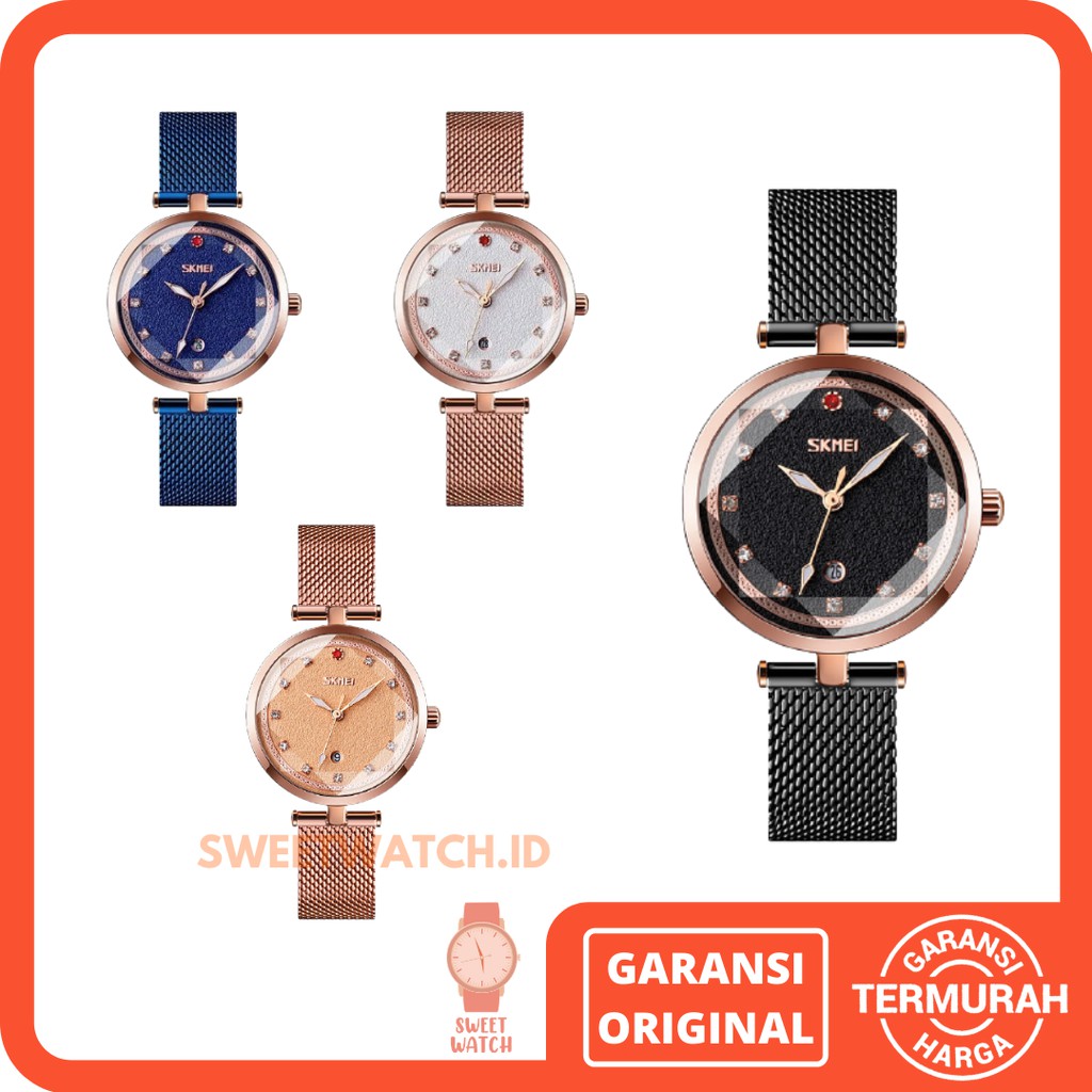 Jam Tangan SKMEI 9215 Jam Skmei Jam Tangan Cewek Jam Tangan Wanita Jam Tangan Rantai Jam Cewek