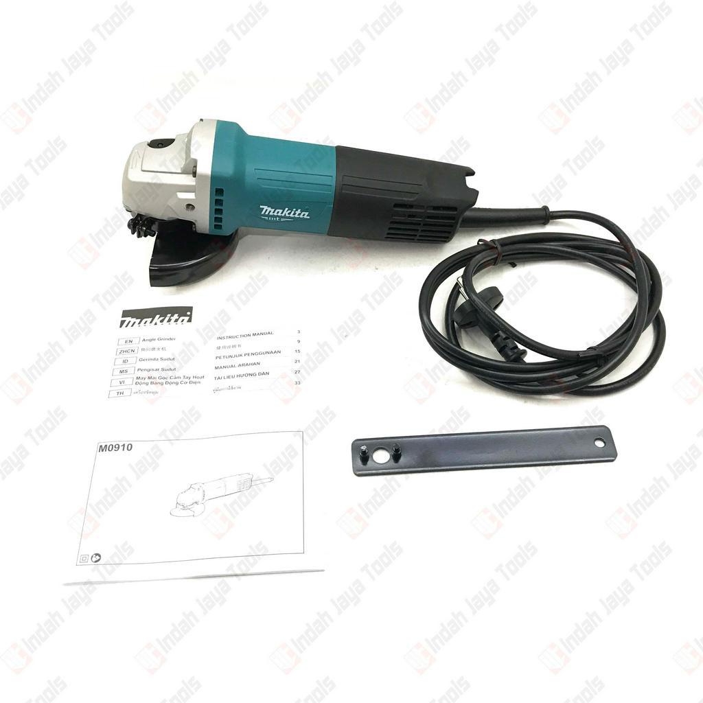 MAKITA M0910B Mesin Gerinda Tangan 4 Inch - Angle Grinder M 0910 B