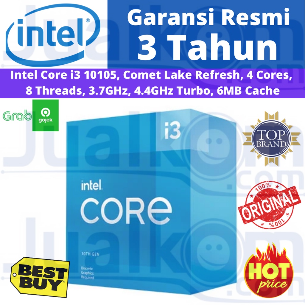 PROCESSOR INTER CORE i3 10105 BOX