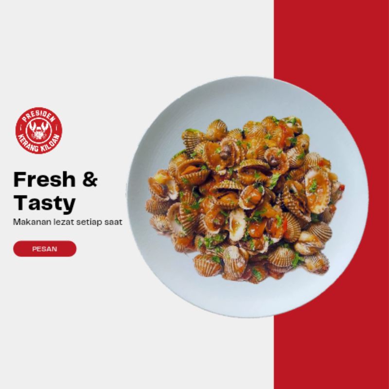 

Kerang Dara 1 kg (Kerang Presiden)