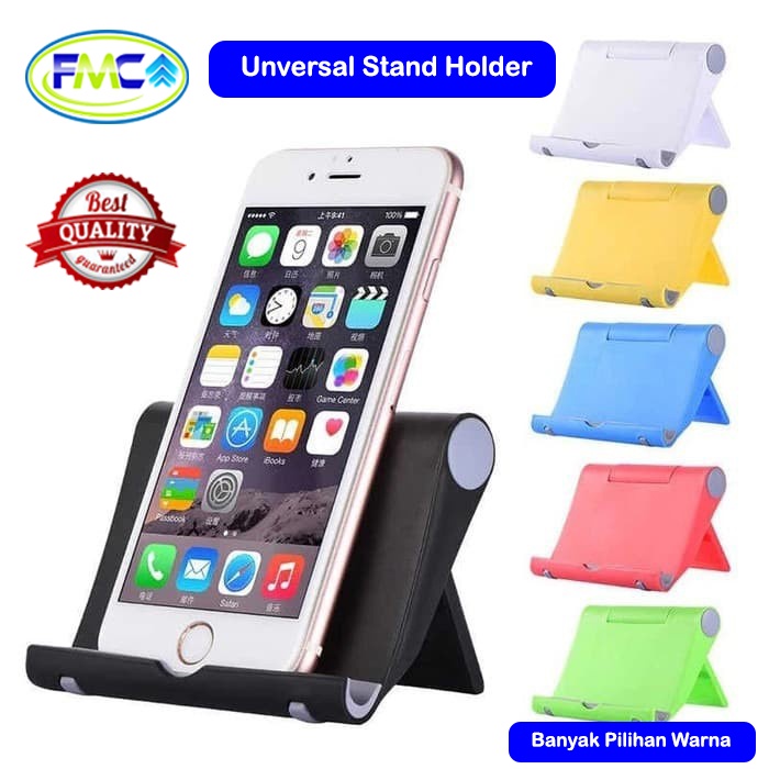 Dudukan HP di Meja Murah Praktis Stand Holder Handphone Tablet Warna Askesoris Phone