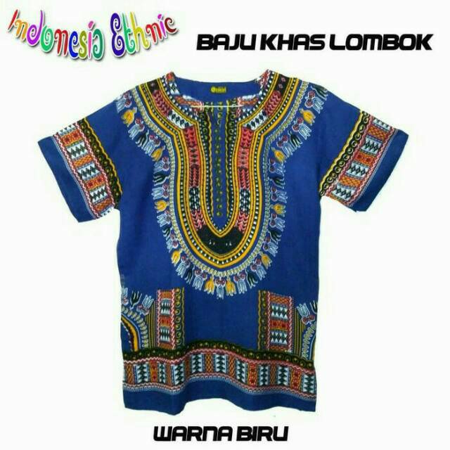 Baju Etnik Dashiki Lombok