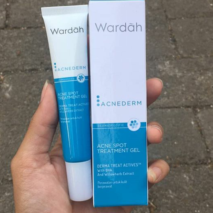 Wardah Acnederm spot treatment gel/obat jerawat