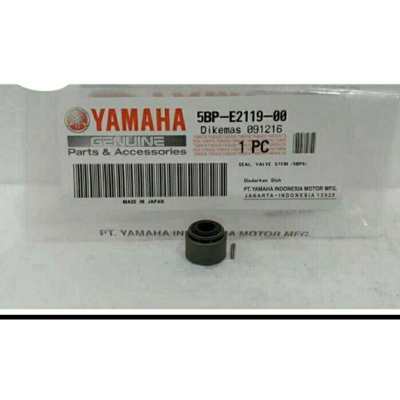 SEAL SIL KLEP SCORPIO ASLI ORI YAMAHA 5BP E2119 00