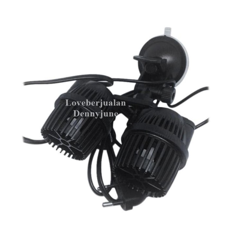 YANG YP 201 YP201 Double Fan Wavemaker 5000x2 10W Alat Pembuat Arus Ombak Aquarium Kolam Ikan Hias