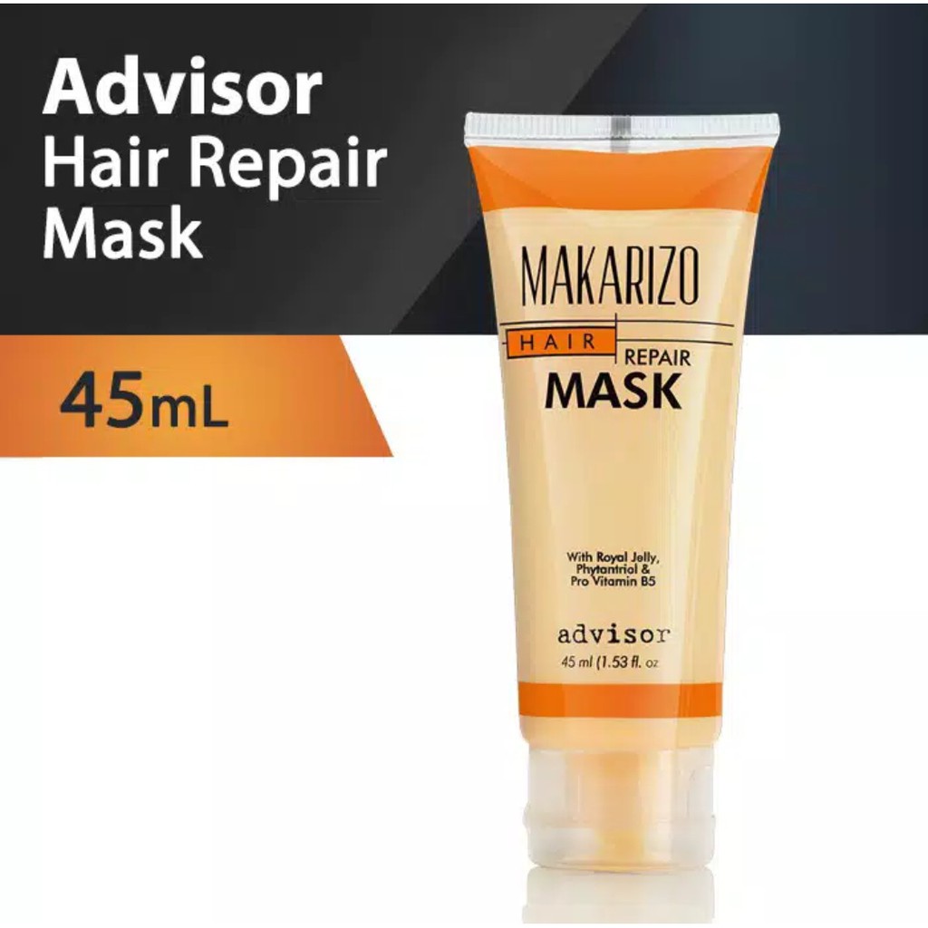 makarizo Hair mask sachet 15 ml   / tube 45 ml