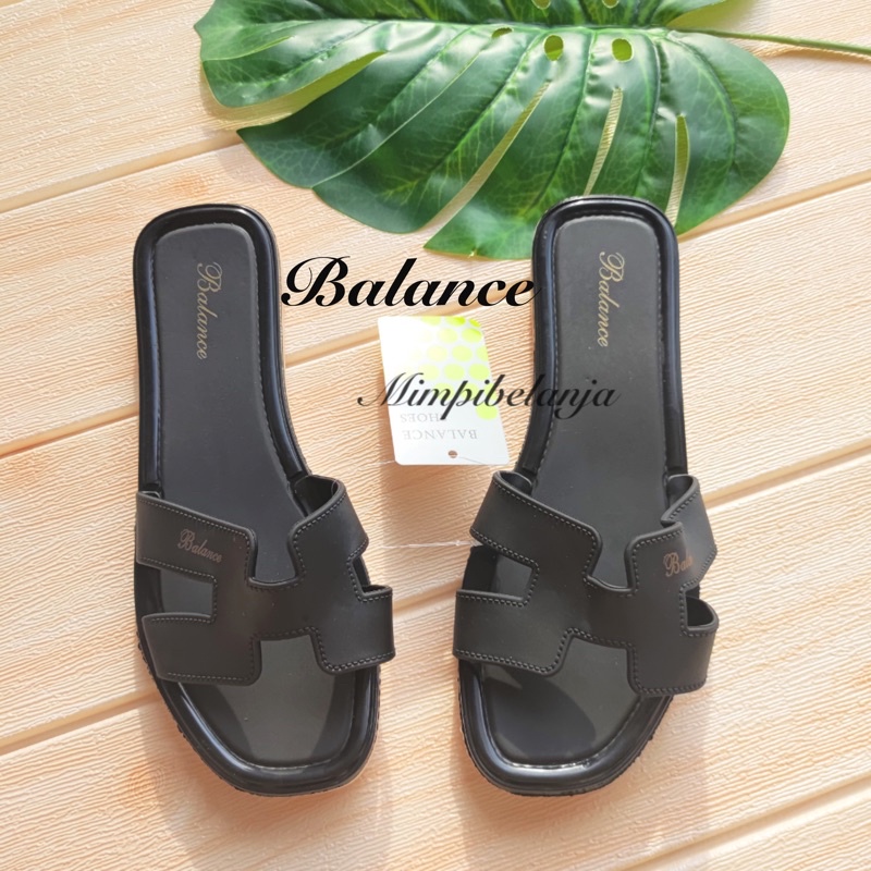 SANDAL JELLY WANITA DEWASA MOTIF H L1838