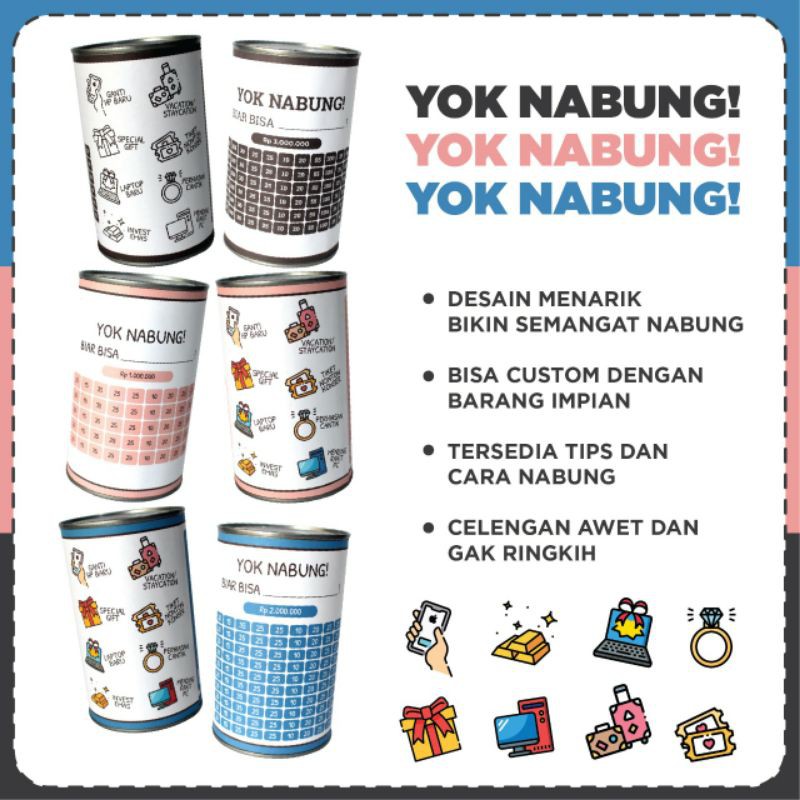 CELENGAN TIKTOK / CELENGAN TARGET / CELENGAN VIRAL / TABUNGAN TARGET / TABUNGAN VIRAL