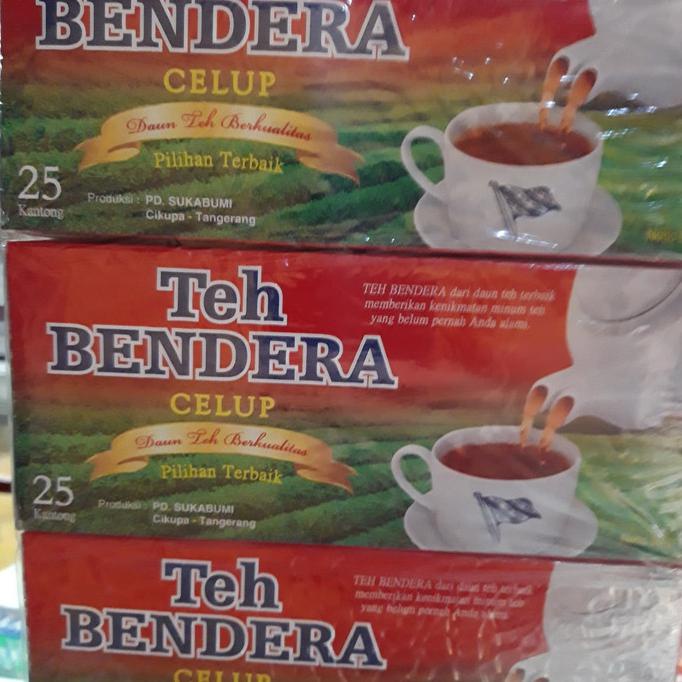 

Diskon Teh bendera celup isi 25 kantong Diskon