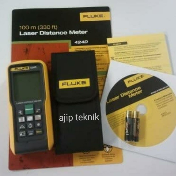 laser distance meter / digital laser meter FLUKE 424D 100 METER